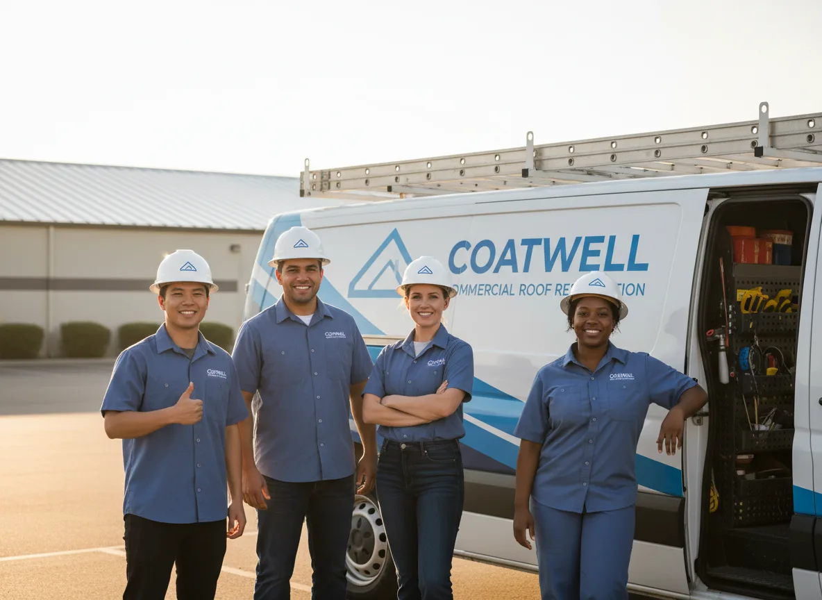 Commercial roof coating company in Cobb, GA